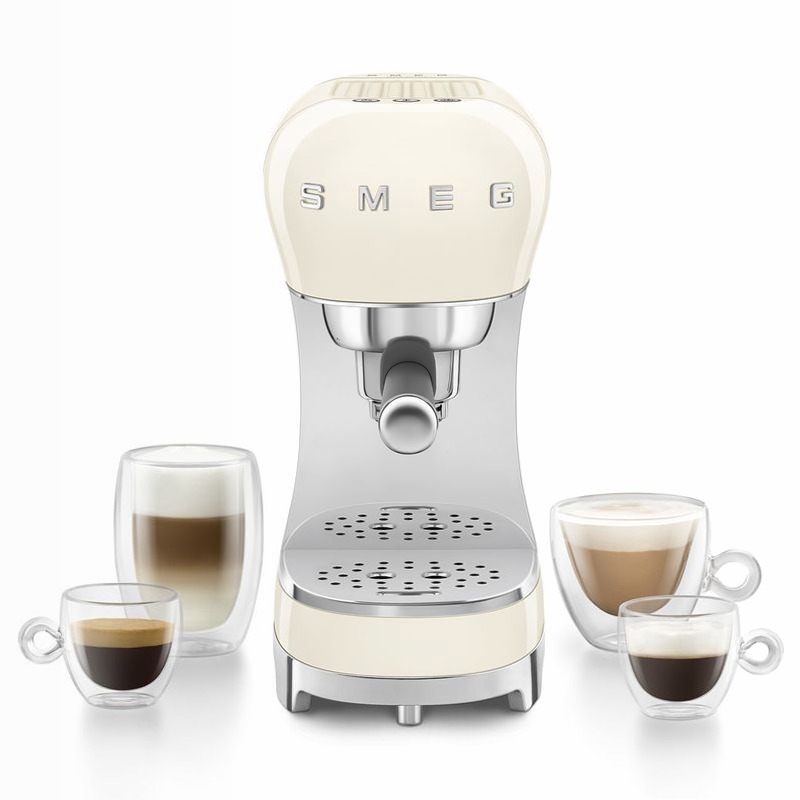 Macchina da caffè espresso Panna Estetica Avorio 1.1lt 15bar