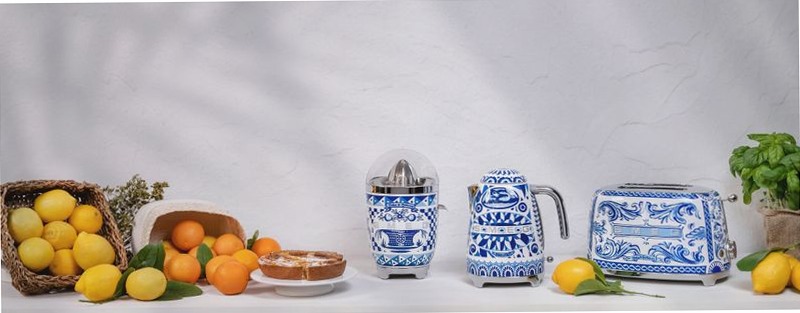 Tostapane Blu Mediterraneo Smeg & Dolce&Gabbana