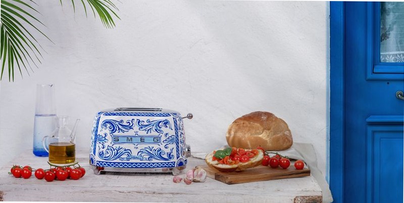 Tostapane Blu Mediterraneo Smeg & Dolce&Gabbana