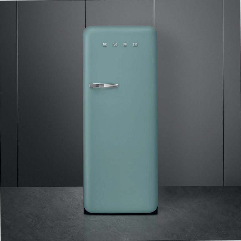 Frigorifero Verde Smeraldo Smeg - Stile 50's Cromo C Libera