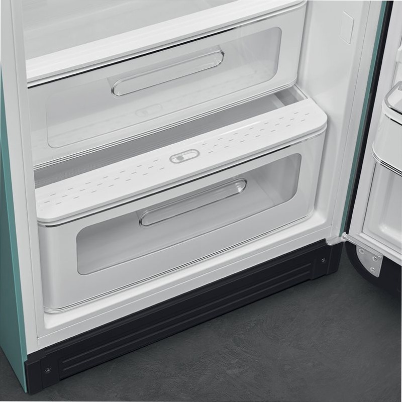 Frigorifero Verde Smeraldo Smeg - Stile 50's Cromo C Libera