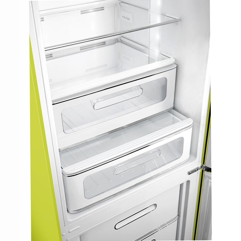 Frigorifero Verde Lime Combinato D Libera