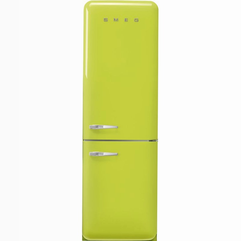 Frigorifero Verde Lime Combinato D Libera