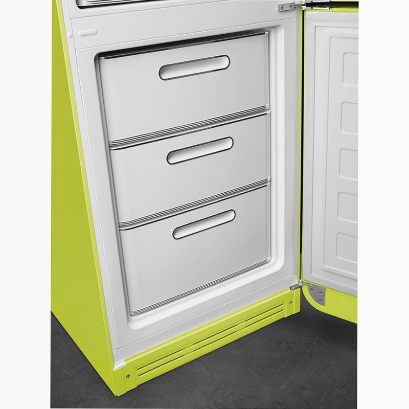 Frigorifero Verde Lime Combinato D Libera