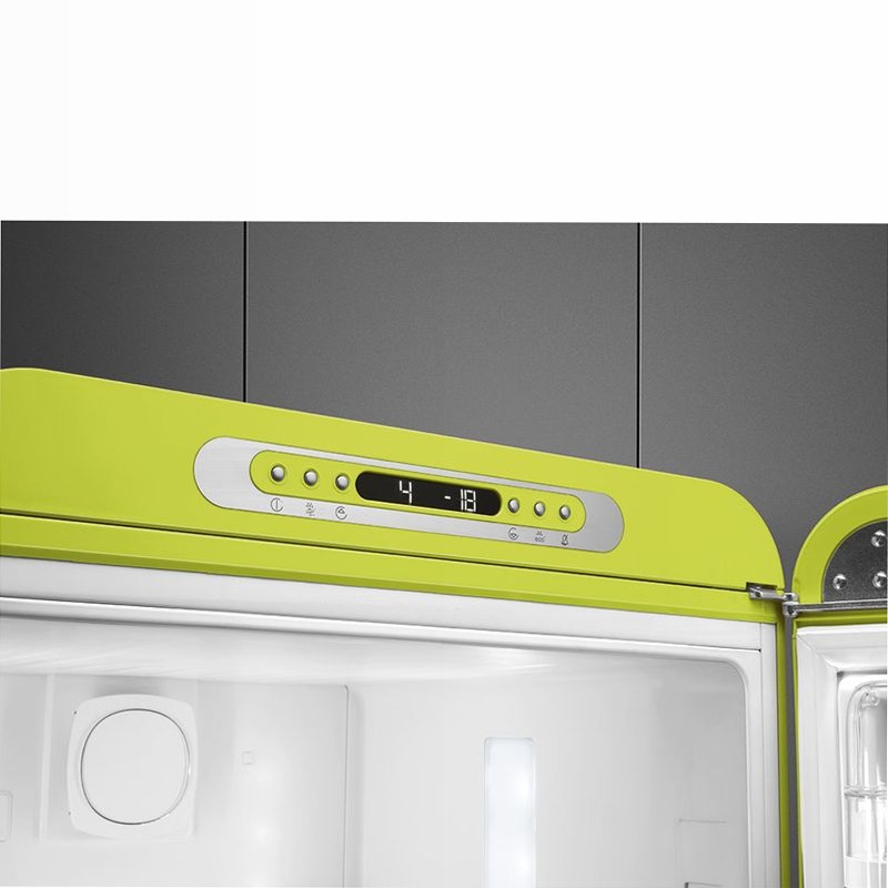 Frigorifero Verde Lime Combinato D Libera
