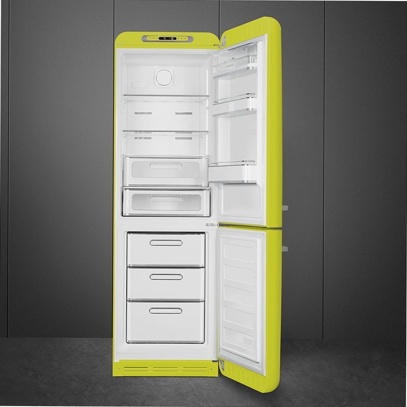 Frigorifero Verde Lime Combinato D Libera
