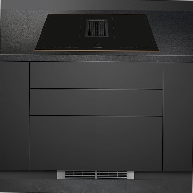 Piano a induzione con cappa integrata 80 cm