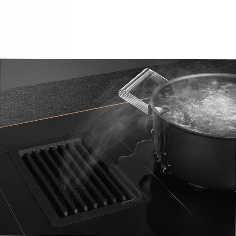 Piano a induzione con cappa integrata 80 cm