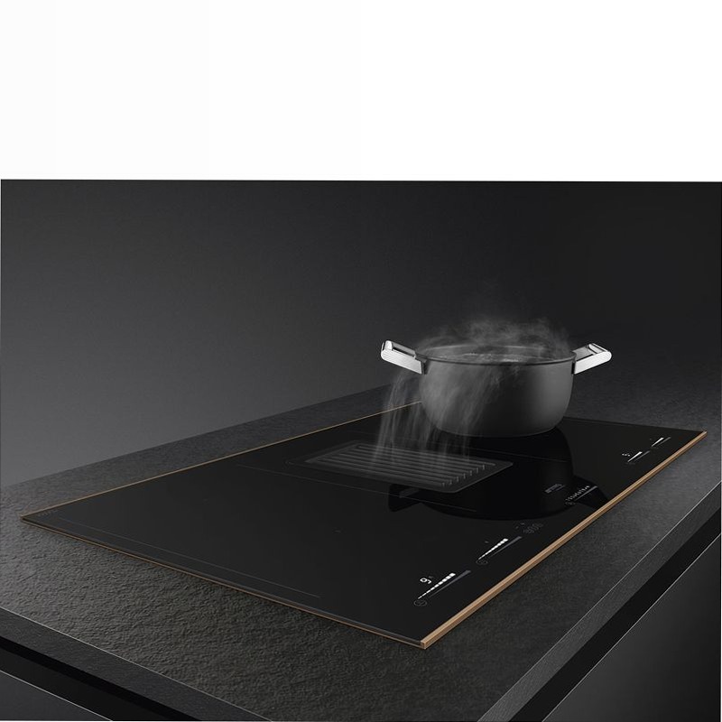 Piano a induzione con cappa integrata 80 cm