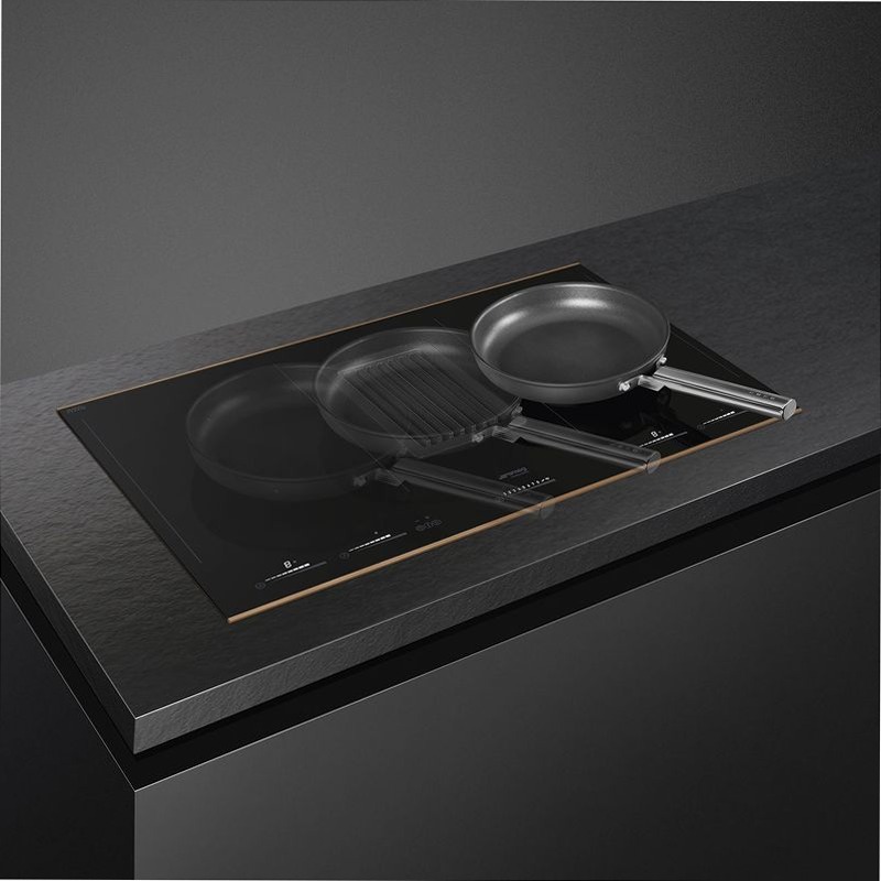 Piano a induzione con cappa integrata 80 cm