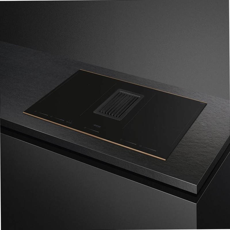 Piano a induzione con cappa integrata 80 cm