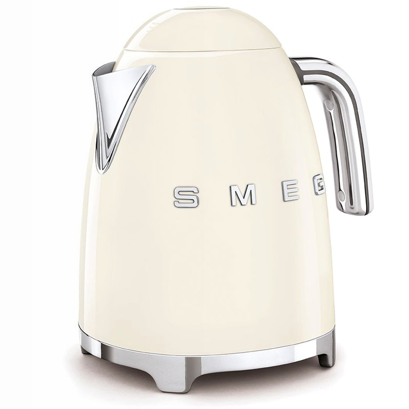 Bollitore elettrico Panna Estetica 50's Style Grigio