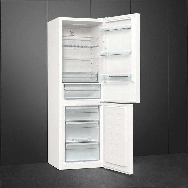 Frigorifero Libera Installazione Combinato Smeg RC18WDNE Bianco A