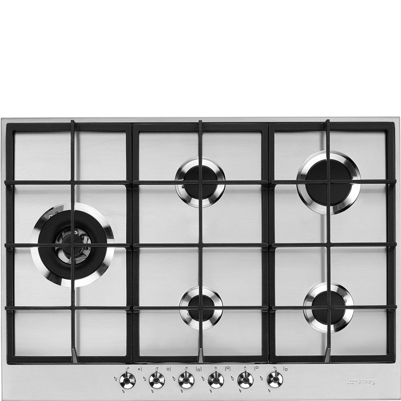 Piano di cottura a gas 70/75 cm Estetica Classica