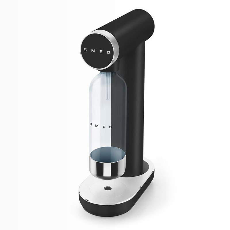 Gasatore d'acqua Nero Finitura Opaco Estetica Collezione