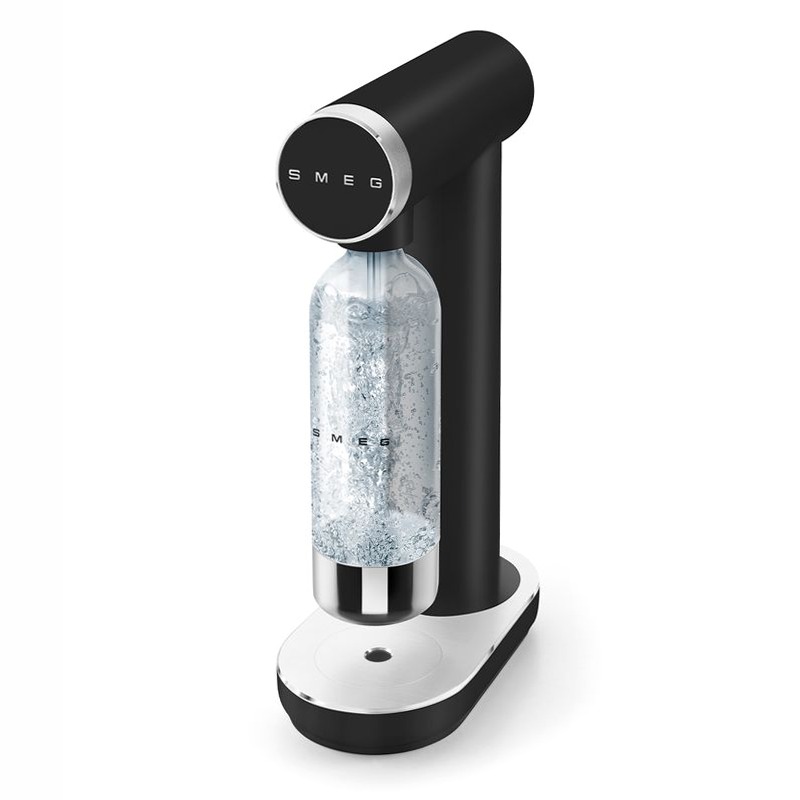 Gasatore d'acqua Nero Finitura Opaco Estetica Collezione