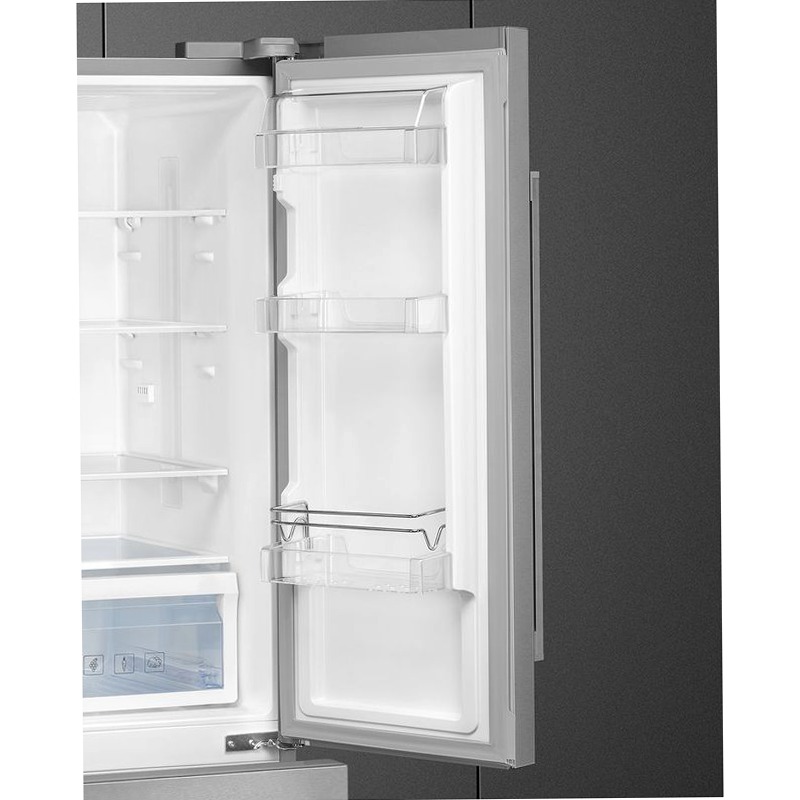 Frigorifero Libera Installazione 2 Porte e 2 Cassetti Acciaio