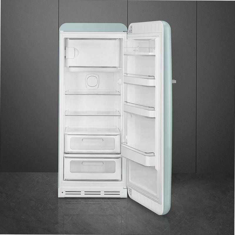 Frigorifero Sea Salt Green - Stile 50's Cromo C Libera