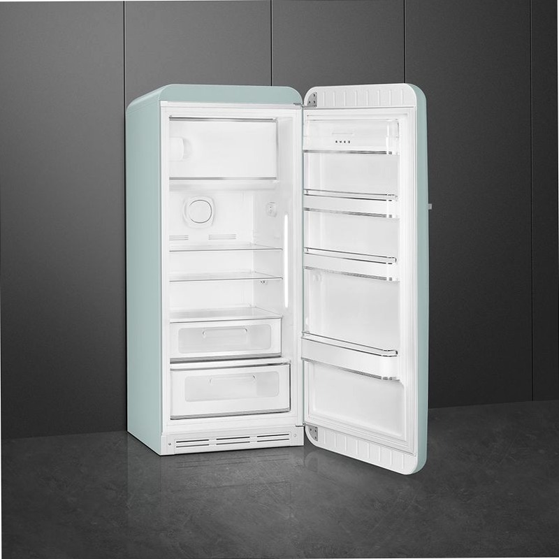 Frigorifero Sea Salt Green - Stile 50's Cromo C Libera