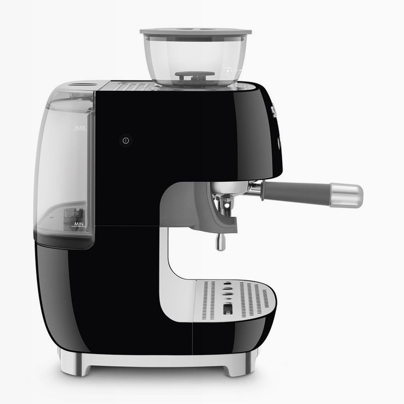 Macchina da Caffè Espresso Manuale Estetica 50's Style Nero 2.4lt 15bar