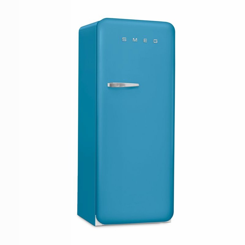 Frigorifero Azzurro Matt Monoporta Smeg Cromo D Libera