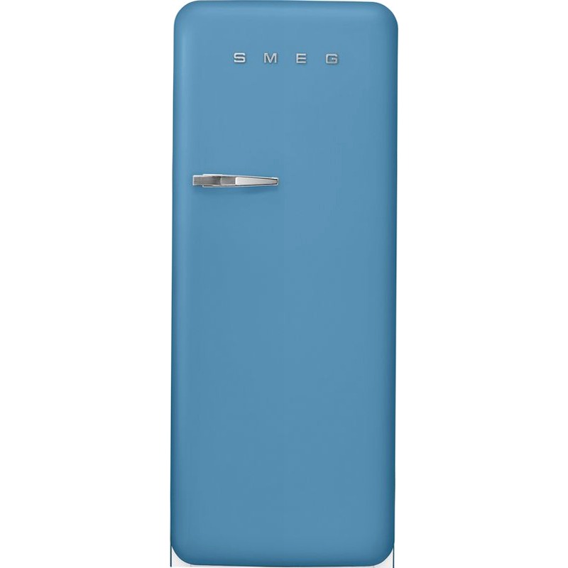 Frigorifero Azzurro Matt Monoporta Smeg Cromo D Libera