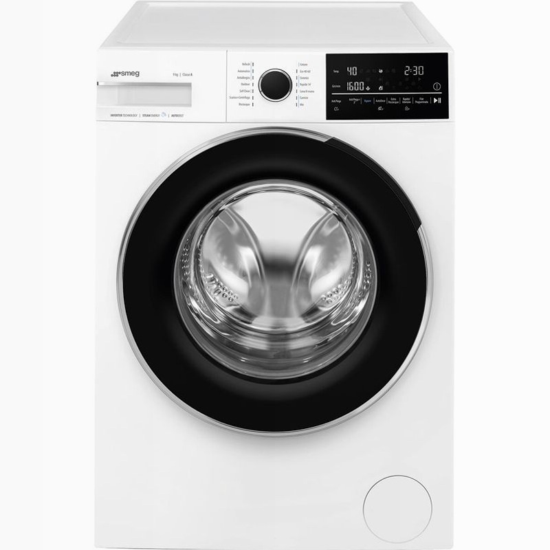 Lavatrice Libera Installazione 9 kg Smeg 600rpm 9kg Bianco