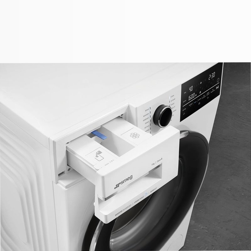 Lavatrice Libera Installazione 9 kg Smeg 600rpm 9kg Bianco
