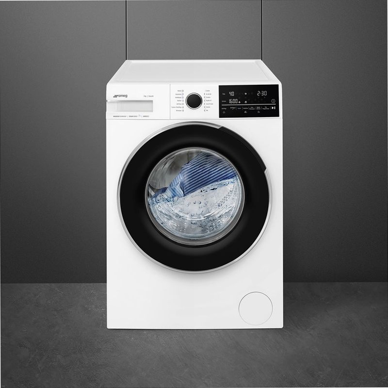 Lavatrice Libera Installazione 9 kg Smeg 600rpm 9kg Bianco