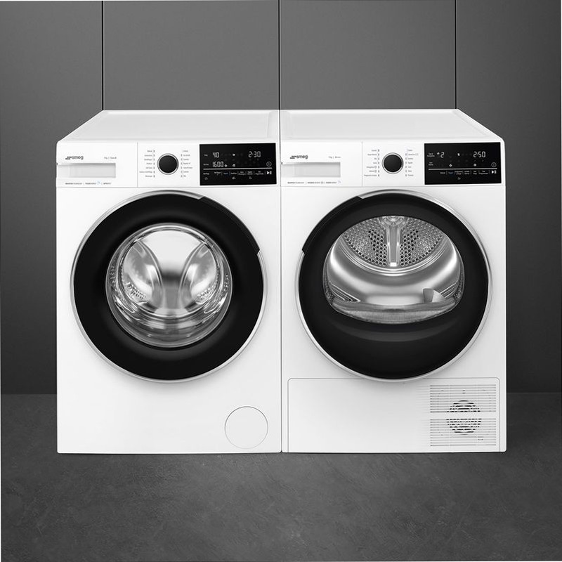 Lavatrice Libera Installazione 9 kg Smeg WNP96SLAA 600rpm 9kg Bianco