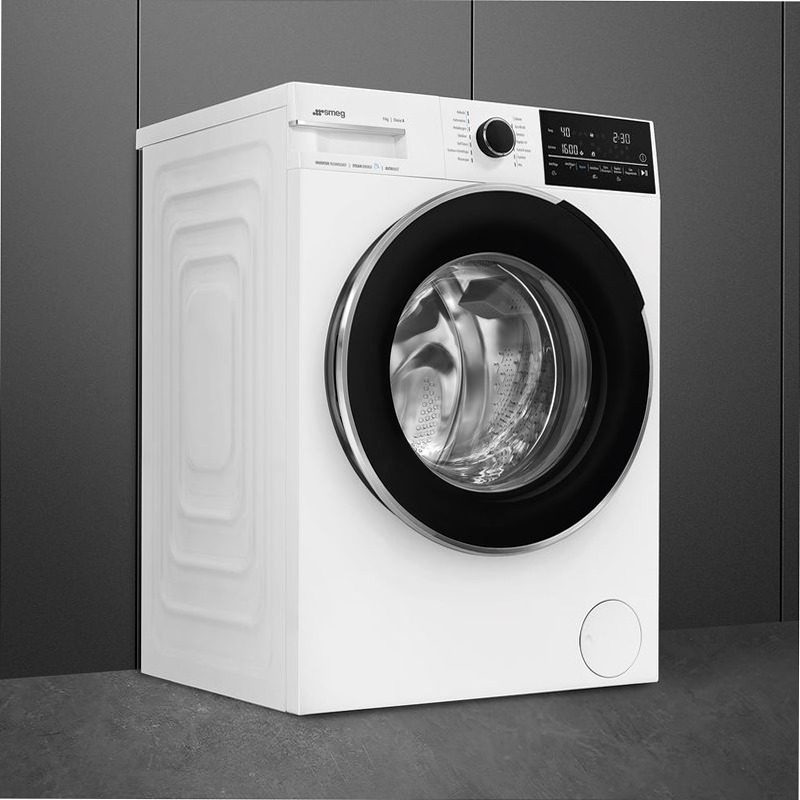 Lavatrice Libera Installazione 9 kg Smeg WNP96SLAA 600rpm 9kg Bianco
