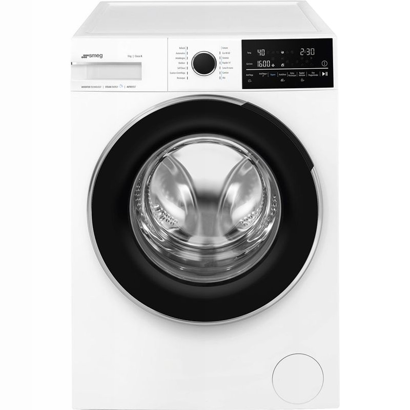 Lavatrice Libera Installazione 9 kg Smeg WNP96SLAA 600rpm 9kg Bianco