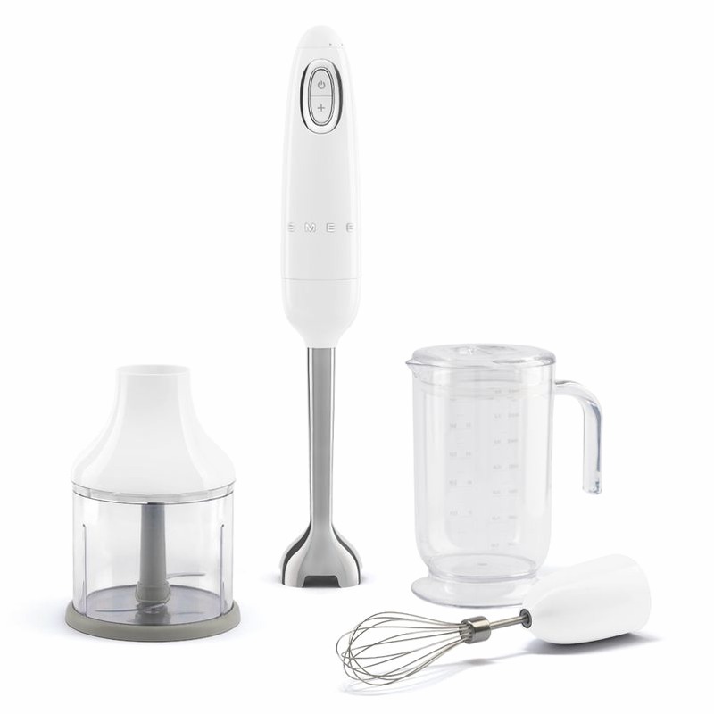 Frullatore a immersione Bianco con Accessori