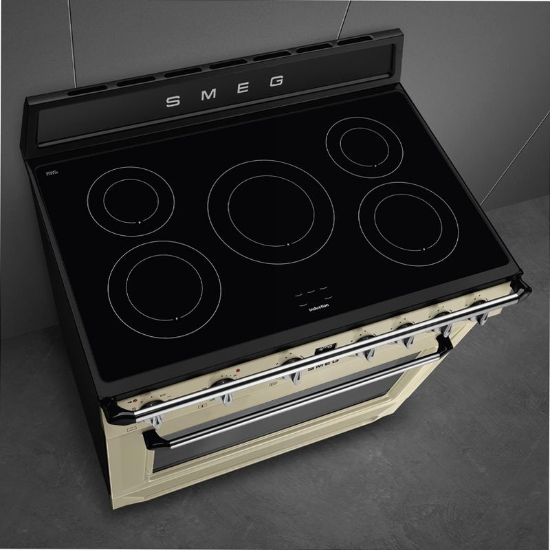 Cucina Smeg Victoria - Piano Cottura Induzione 90x60 cm