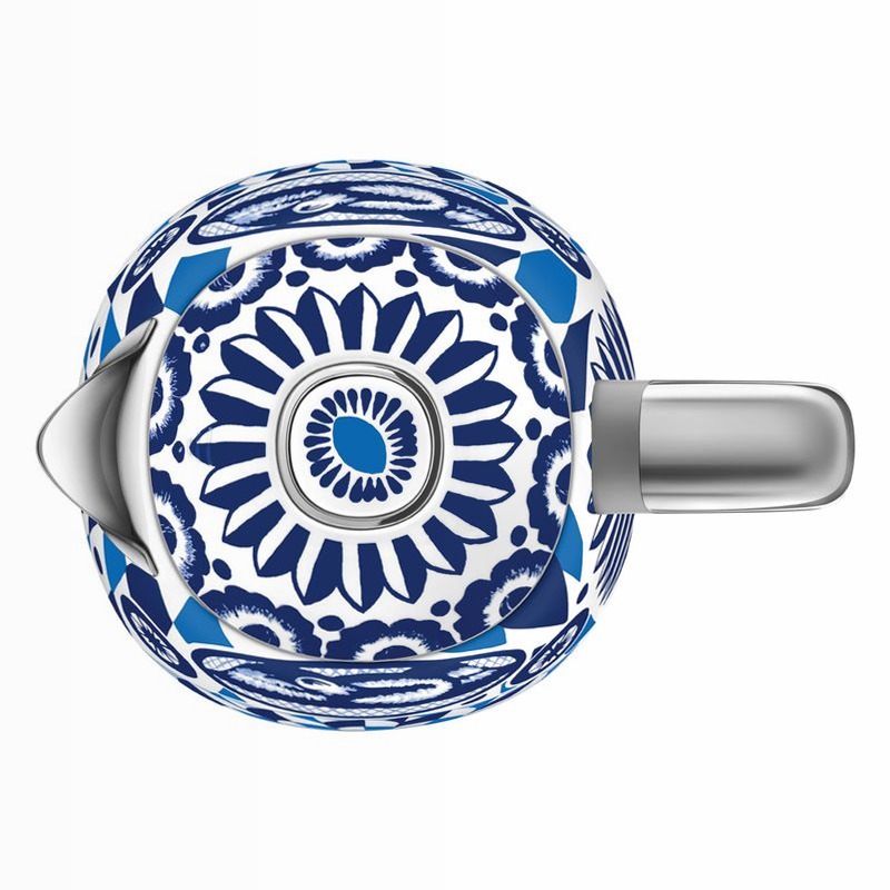 Bollitore elettrico Blu Mediterraneo Smeg & Dolce&Gabbana Acciaio