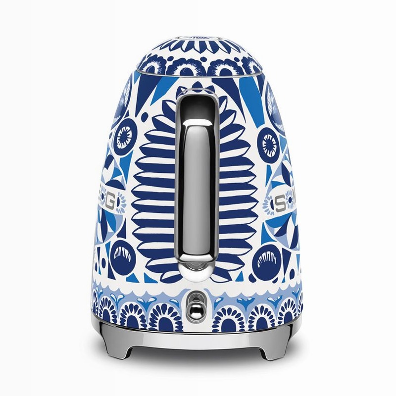 Bollitore elettrico Blu Mediterraneo Smeg & Dolce&Gabbana Acciaio