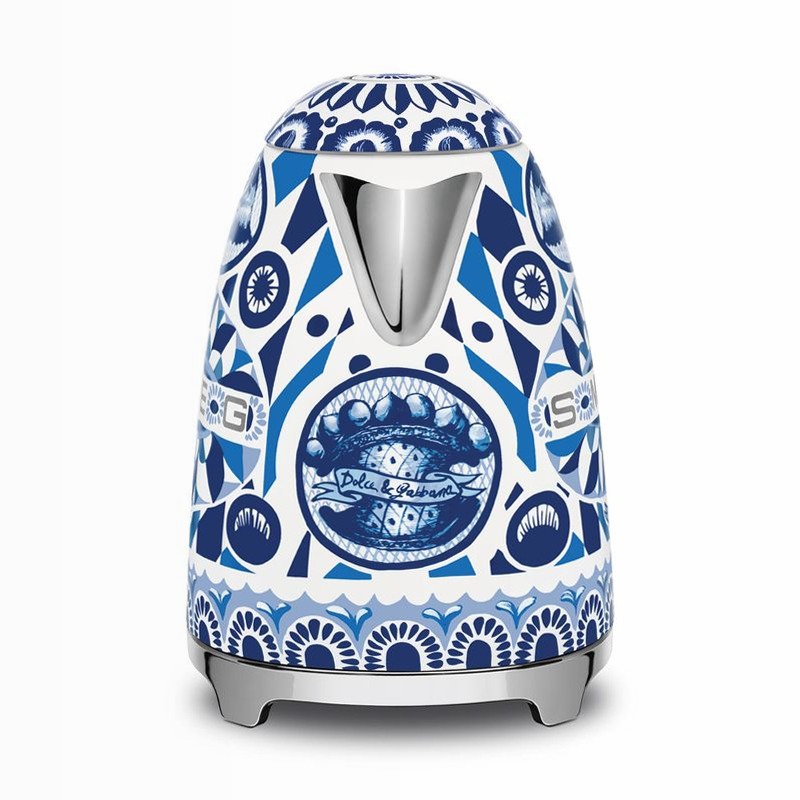 Bollitore elettrico Blu Mediterraneo Smeg & Dolce&Gabbana Acciaio