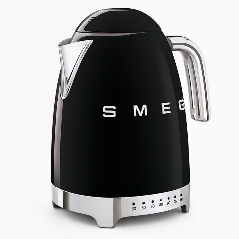 Bollitore Nero a Temperatura Variabile Estetica 50's Style