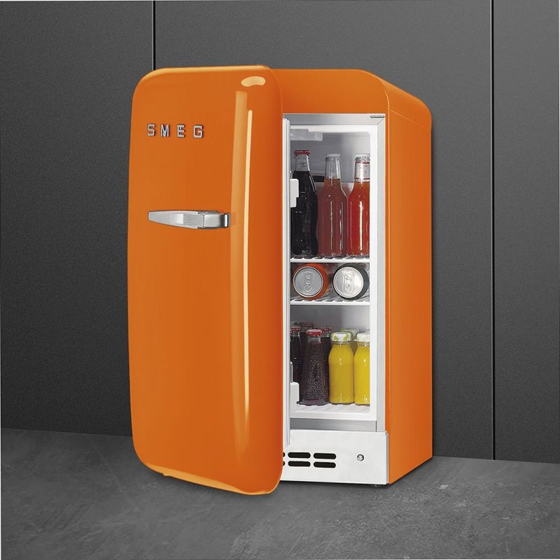 Frigorifero Minibar Arancione Cromo C Libera