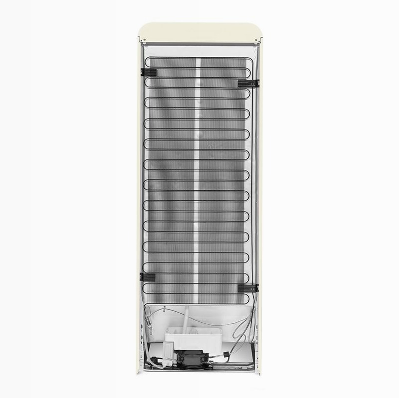 Frigorifero Panna Doppia-Porta, Libera Installazione 50's Style Cromo C