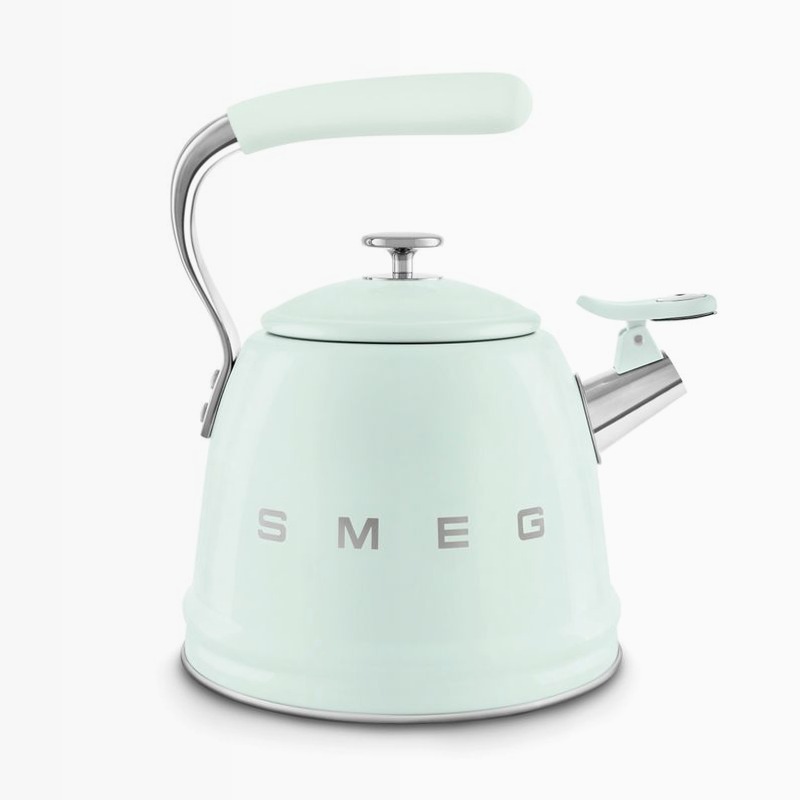 Bollitore a fischio Smeg WKF01BL - Verde pastello