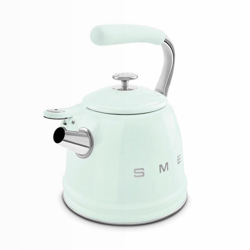 Bollitore a fischio Smeg WKF01BL - Verde pastello