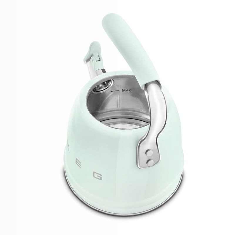Bollitore a fischio Smeg WKF01BL - Verde pastello