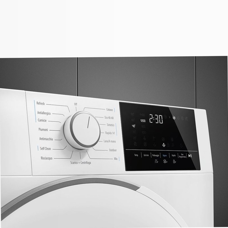 Lavatrice Libera Installazione 8 kg Smeg WN84SEA1 600rpm 8kg Bianco