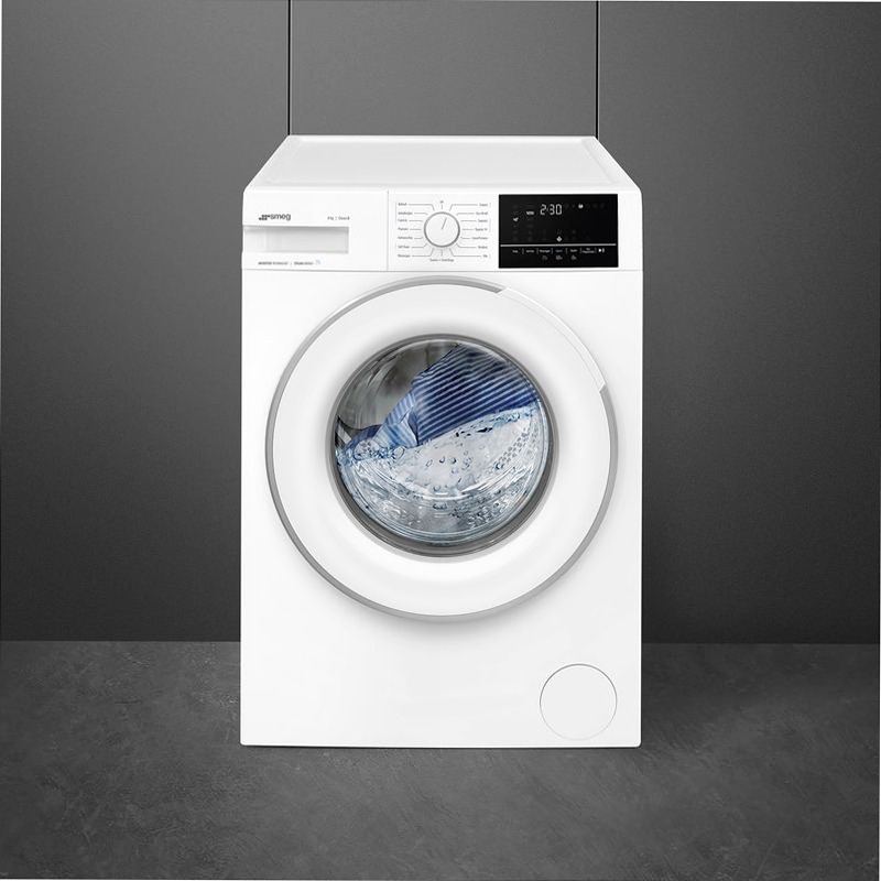 Lavatrice Libera Installazione 8 kg Smeg WN84SEA1 600rpm 8kg Bianco