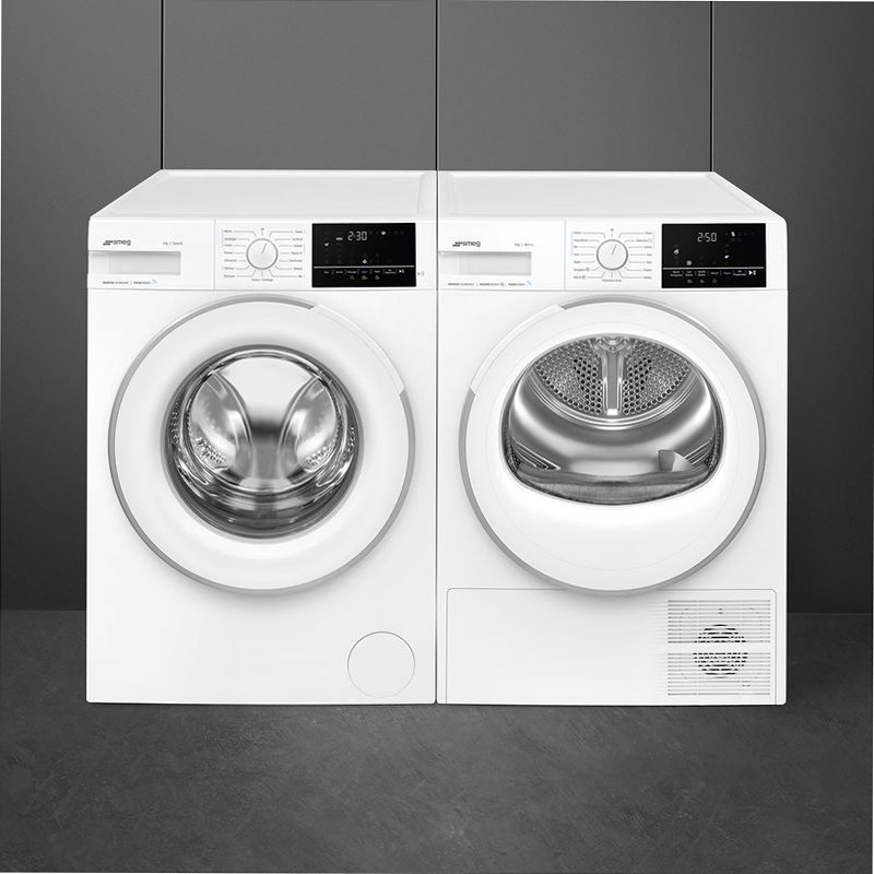 Lavatrice Libera Installazione 8 kg Smeg WN84SEA1 600rpm 8kg Bianco
