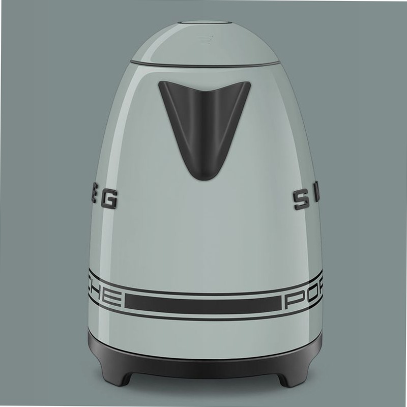 Bollitore KLF03 | Shade Green Porsche x SMEG Nero