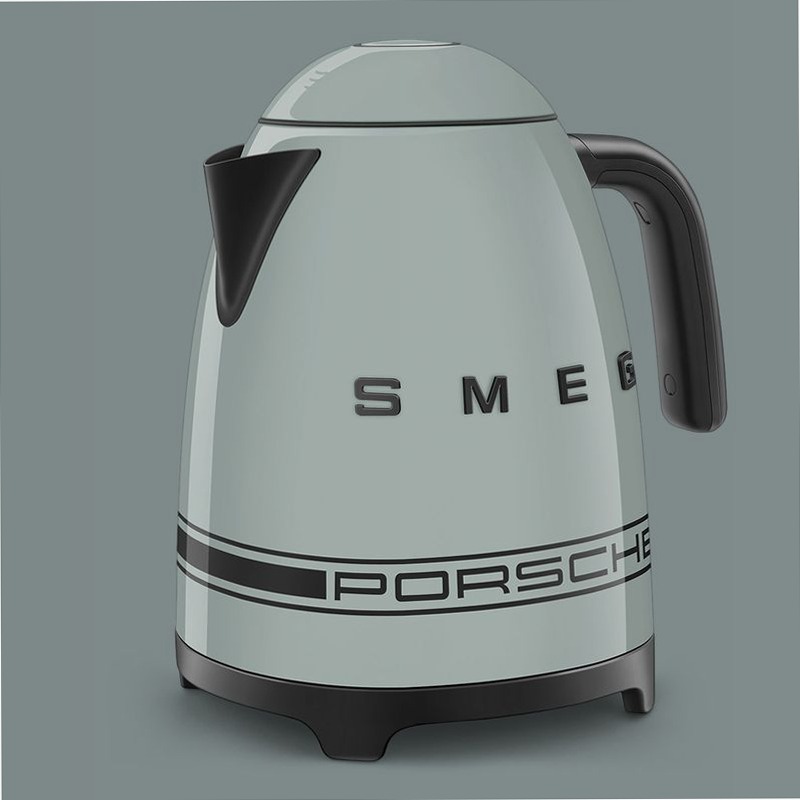 Bollitore KLF03 | Shade Green Porsche x SMEG Nero