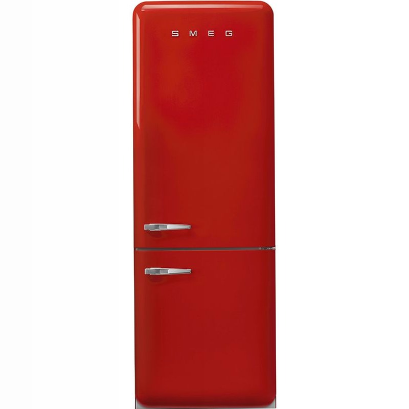 Frigorifero Rosso Combinato 50's Style