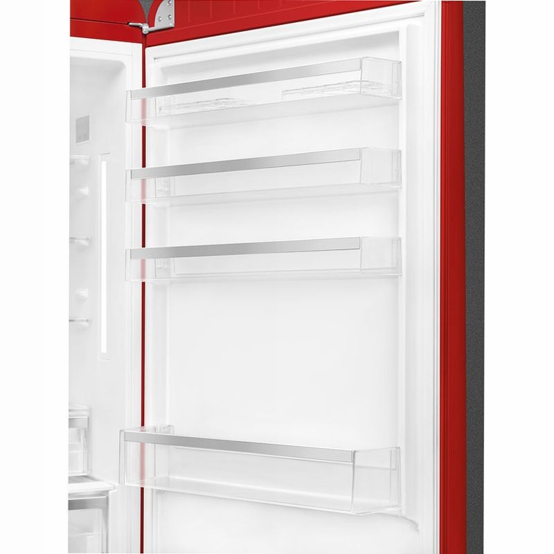 Frigorifero Rosso Combinato 50's Style